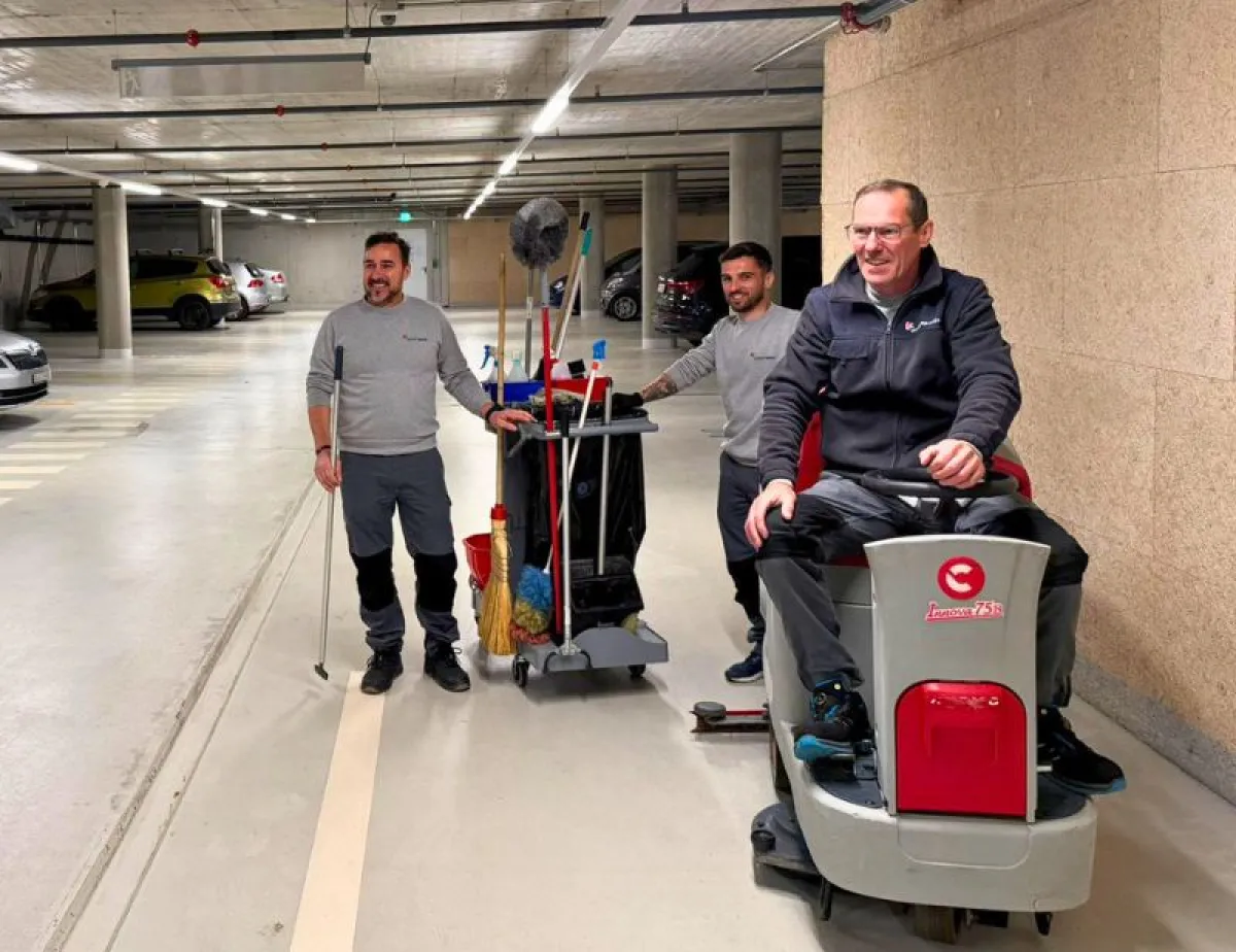Nettoyage professionnel robotisé