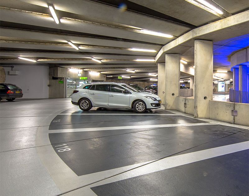 Nettoyage de parking